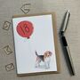 Personalised Beagle Birthday Card, thumbnail 2 of 5