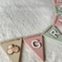 Farm Bunting Personalised Wooden Tractor Bunting For Nursery, thumbnail 9 of 12