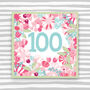 100th Birthday Card For Her, thumbnail 1 of 3