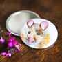 Inky Mouse Pocket Compact Mirror, thumbnail 1 of 5