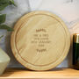 Personalised Wreath Chopping Board, thumbnail 2 of 4