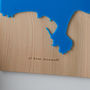 Coastline Wooden And Acrylic Wall Hanging, thumbnail 3 of 12