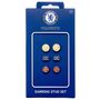 Chelsea Football Club Set Of Three Stud Earrings, thumbnail 2 of 2