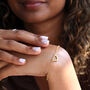 9 Ct Gold Open Heart Charm Bracelet, thumbnail 2 of 4