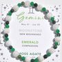 Gemini Zodiac Crystal Bracelet Birthday Gift For Her, thumbnail 1 of 7