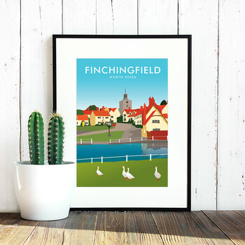 Finchingfield Church Art Print, 3 of 4