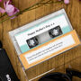 Personalised Scrapbook Design Cassette Mixtape Spotify, thumbnail 3 of 5