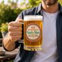 Personalised Beer Tankard With Name And Town, thumbnail 1 of 6