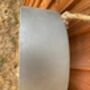 Silver Zinc Hanging Round Wall Planter 35cm Garden Pot, thumbnail 4 of 9