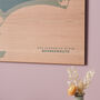 Coastline Wooden And Acrylic Wall Hanging, thumbnail 6 of 7