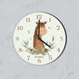 Baby Giraffe Nursery Clock, thumbnail 2 of 4