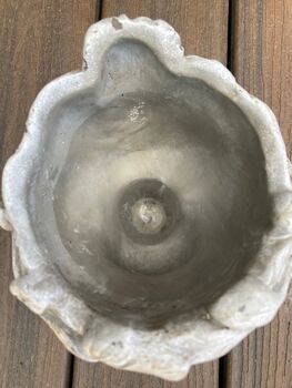 Ladies Head Planter 21cm Stone Effect Bust Flowerpot, 3 of 9