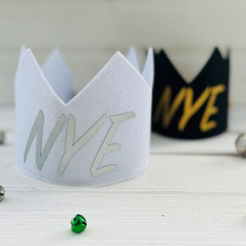 Personalised Reusable New Years Eve Party Crowns, 3 of 6