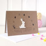 Happy Easter Card, Easter Bunny Card, thumbnail 1 of 7