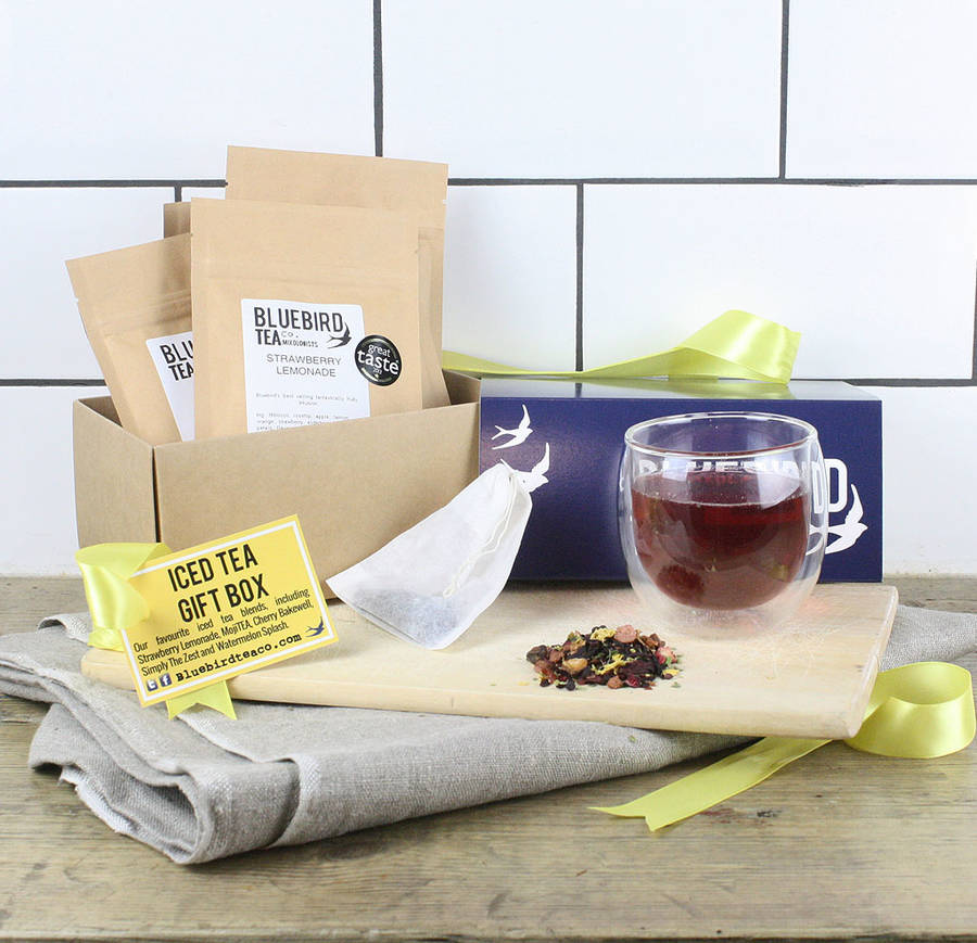 'Iced Tea' Five Tea Gift Box By Bird & Blend Tea Co