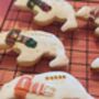Hand Iced Personalised Polar Bear Biscuit Christmas Gift, thumbnail 8 of 8