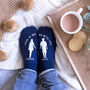 Personalised Love Is Being With You Socks, thumbnail 1 of 3