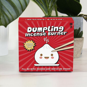 Dumpling Incense Burner With 4x Incense Cones, 3 of 3