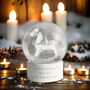 Personalised Rocking Horse Glitter Snow Globe, thumbnail 1 of 5