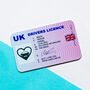 Personalised Driving Licence Wallet Insert, thumbnail 2 of 5