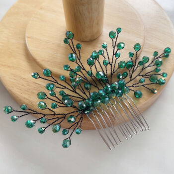 Green And Black Headpiece, 5 of 5