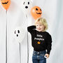 'Little Pumpkin' Halloween Children's Sweatshirt Jumper, thumbnail 1 of 6
