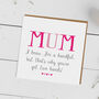 I Know I'm A Handful Mummy Card, thumbnail 2 of 11