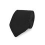 Wedding Handmade Polyester Knitted Pocket Square In Black, thumbnail 7 of 12