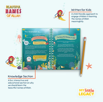 Names Of Allah Kids Journal And Activity Book, 4 of 7