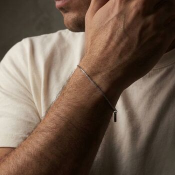 Box Chain Silver Bracelet, 5 of 8