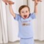 Bear Embroidered Personalised First Birthday T Shirt, thumbnail 8 of 9