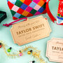 Personalised Concert Ticket Christmas Bauble, thumbnail 1 of 5