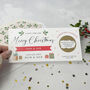 Personalised Christmas Gift Voucher Scratch Card, thumbnail 9 of 9