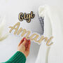Personalised Layered Wooden Name Sign, thumbnail 4 of 4