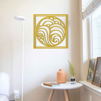 Abstract Elegance: Wooden Wall Art For Home Or Office, 9 of 12
