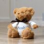 Personalised Keel Sherwood Small Teddy Bear Soft Toy, thumbnail 5 of 11