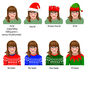 Personalised Christmas Stocking Bespoke Illustration, thumbnail 2 of 6