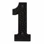 Decorative Brass Number One Door Sign, thumbnail 1 of 7