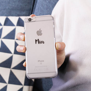 Personalised Typography iPhone Case, 3 of 9