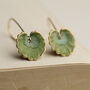 Willow Leaf Earrings, thumbnail 3 of 7
