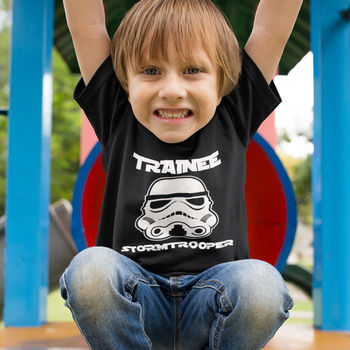 Trainee Stormtrooper Baby/Toddler T Shirt, 2 of 2
