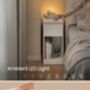 Slim Bedside Table Charging Station LED, thumbnail 4 of 6