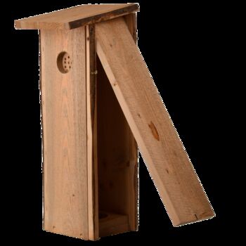 Handcrafted Woodpecker Nesting Box – Fsc Pinewood Wooden, 10 of 12
