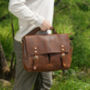 Genuine Leather Briefcase, thumbnail 7 of 9