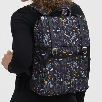 Wilderness Black Buckle Backpack, 3 of 9