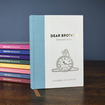 Timeless Collection 'Dear Brother' Memory Gift Journal, 3 of 9