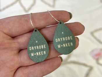 Dryrobe Wanker Earrings, 2 of 7