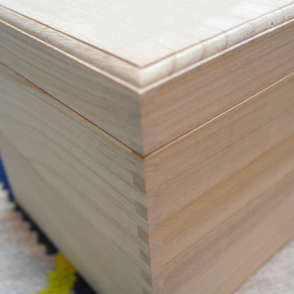 Personalised Christening Wooden Keepsake Box By Letterfest