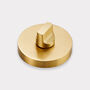 Solid Brass Thumbturn Lock Set, thumbnail 7 of 12