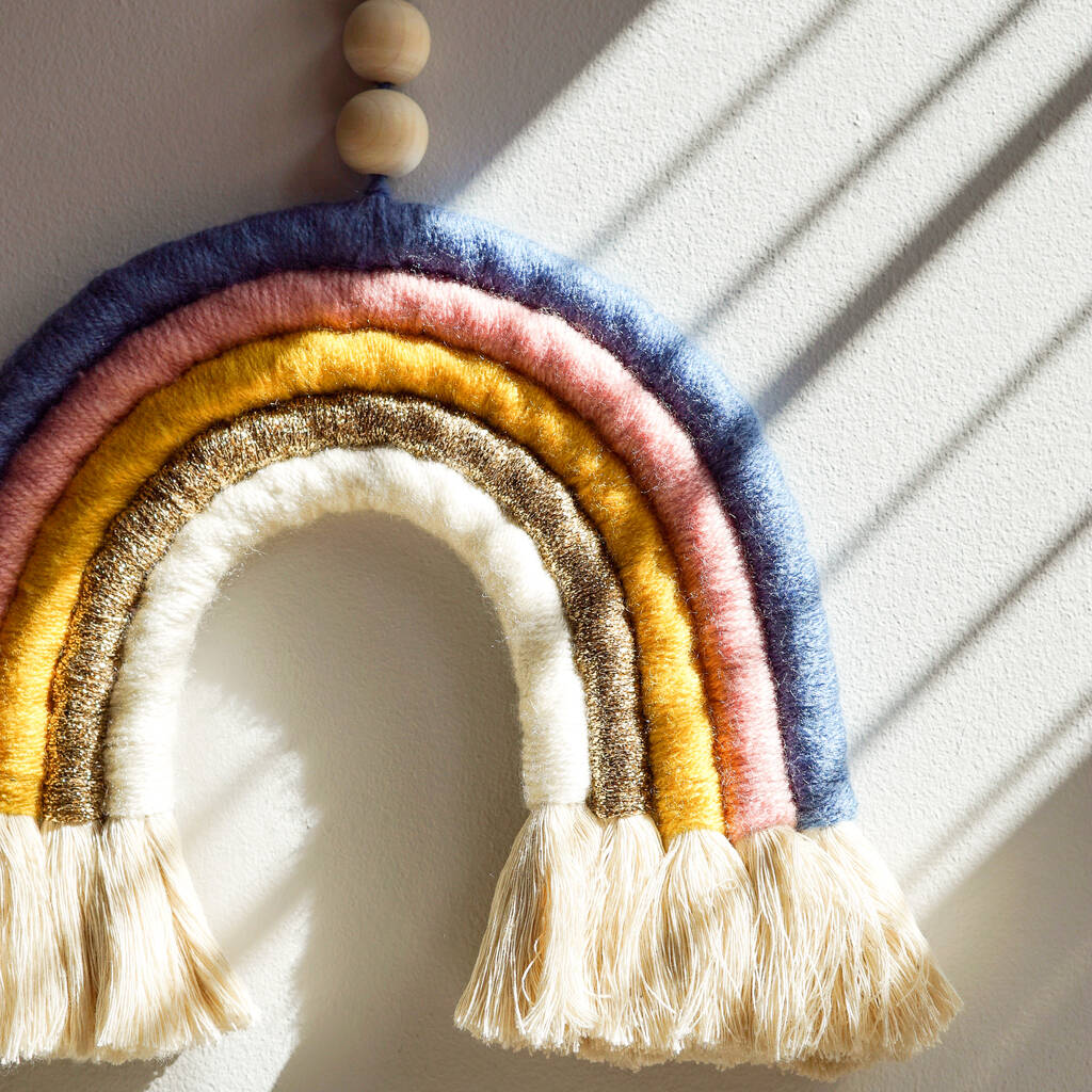 Rainbow Wall Hanging Diy Kit By So Creative Company